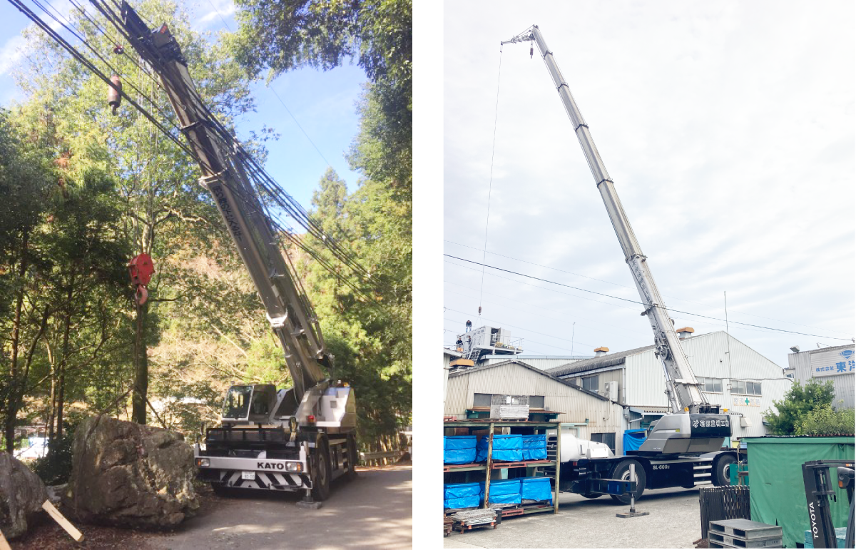 葛原重機工業株式会社｜当社作業風景